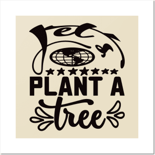 Let’s plant a tree,  T-shirt for males Posters and Art
